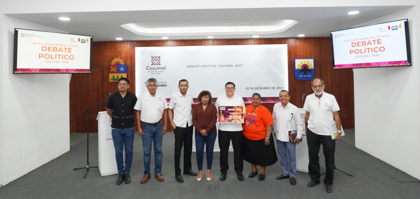 Eligen Al Joven Que Representar A Cozumel En El Debate Pol Tico